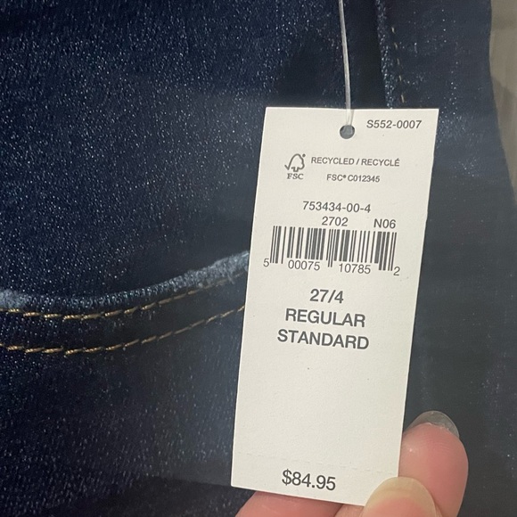 GAP UNIVERSAL JEGGING MID RISE SIZE 27 - Picture 9 of 10